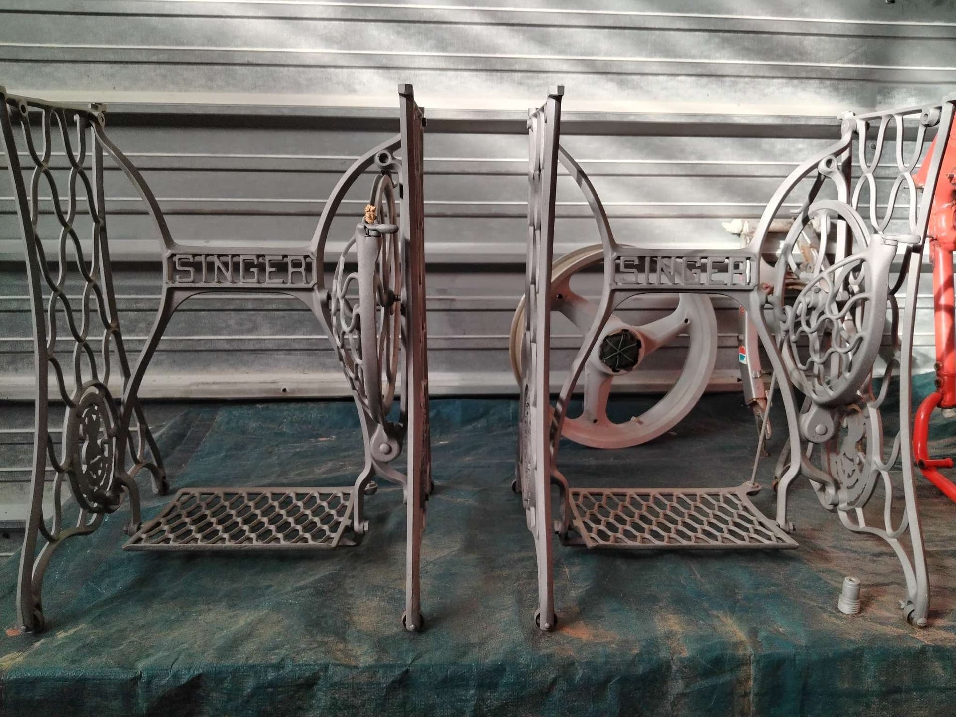 Décapage pièce métallique